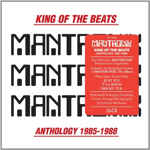 Cover for Mantronix · King of the Beats: Anthology 1985-1988 (CD) (2012)