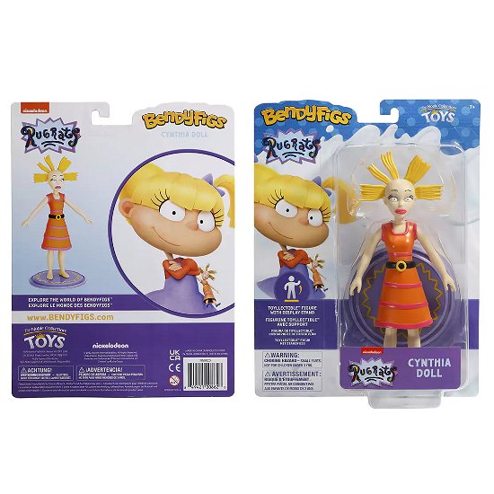 Rugrats Bendyfigs Biegefigur Cynthia Doll 20 cm - Rugrats - Marchandise - THE NOBLE COLLECTION - 0849421008628 - 27 octobre 2022
