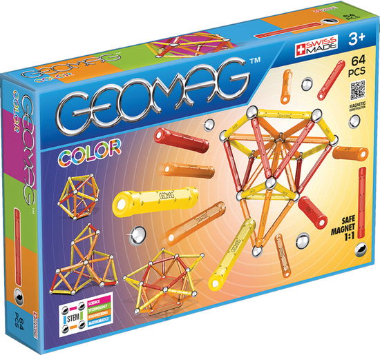 Geomag - Classic Building Set  - 64 pcs - Geomag - Merchandise - Geomagworld - 0871772002628 - February 7, 2019