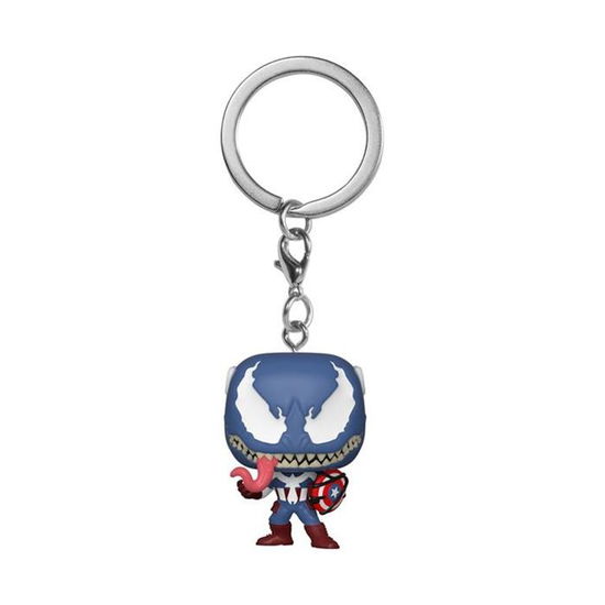 Cover for Funko Pop! Keychain: · Funko Pop! Keychain: Marvel Venom - Captain Americ (Toys) (2020)