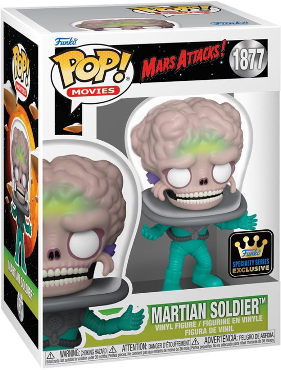Pop Mars Attacks Soldier Styles May Vary Gw Spc - Pop Movies Mars Attacks - Produtos - - 0889698844628 - 20 de março de 2025