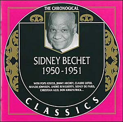 Cover for Sidney Bechet · 1950-1951 (CD) (2004)