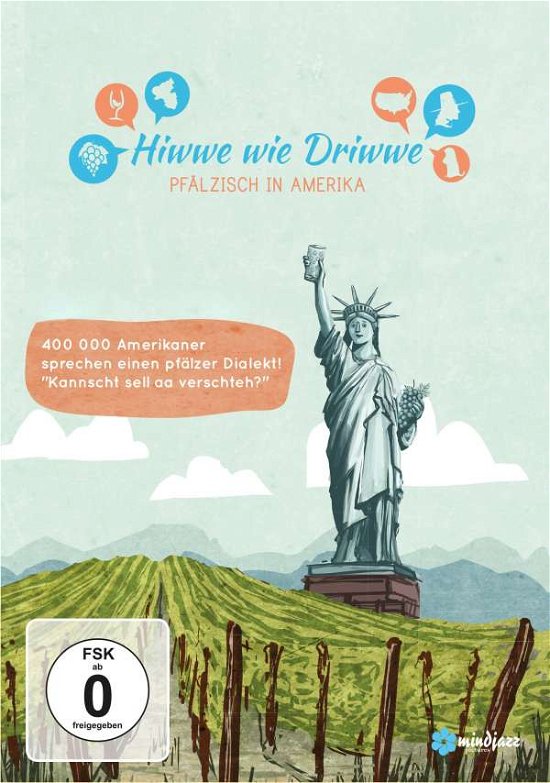 Cover for Wagener,benjamin / Schega,christian · Hiwwe Wie Driwwe-pfaelzisch in Amerika (DVD) (2019)
