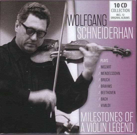 Cover for Wolfgang Schneiderhan · Milestones Of A Violin Legend (LP) (2018)