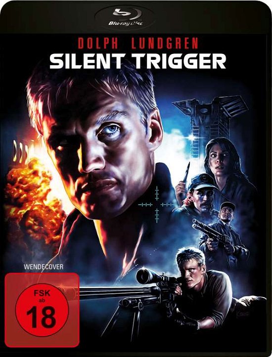 Cover for Lundgren,dolph / Bellman,gina / Dunn,conrad/+ · Silent Trigger (Blu-ray) (2018)