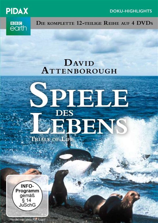 Cover for David Attenborough · Spiele des Lebens,DVD.9742462 (Bog) (2020)