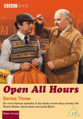 Cover for Open All Hours - Series 3 · Open All Hours Series 3 (DVD) (2004)
