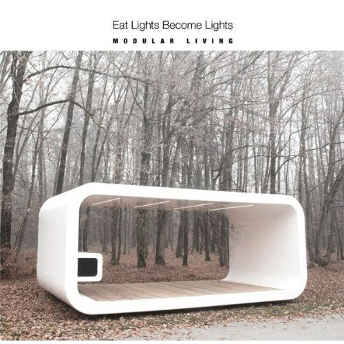 Cover for Eat Lights Become Lights · Modular Living (CD) (2013)