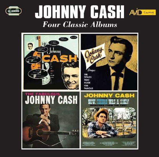 Four Classic Albums - Johnny Cash - Musik - AVID - 5022810718628 - 2. Juni 2017