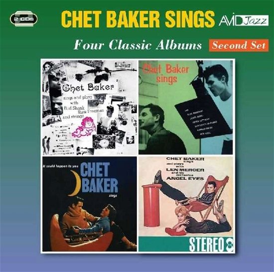 Cover for Chet Baker · Four Classic Albums (Sings And Plays With Bud Shank. Russ Freeman &amp; Strings / Chet Baker Sings / Chet Baker Sings It Could Happen To You / Chet Baker Sings And Plays With Len Mercer And His Orchestra - Angel Eyes) (CD) (2018)