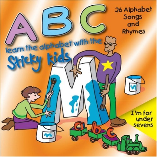 Cover for Sticky Kids · A-b-c-learn the Alphabet with the Sticky Kids (CD) (2008)