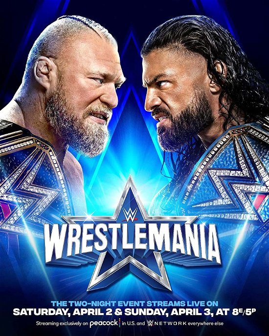 WWE: Wrestlemania 38 - Wwe Wrestlemania 38 DVD - Film - FREMANTLE/WWE - 5030697046628 - 30. maj 2022