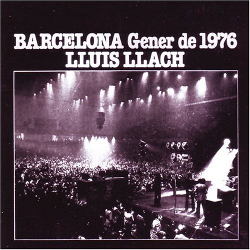 Cover for Lluis Llach · Barcelona Gener De 1976 (CD) (2002)
