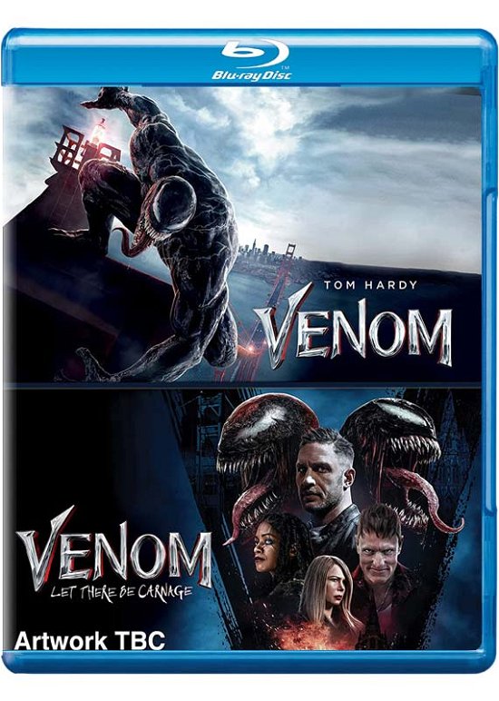 Cover for Venom 12 2018  Let There Be Carnage  Set · Venom / Venom - Let There Be Carnage (Blu-ray) (2022)