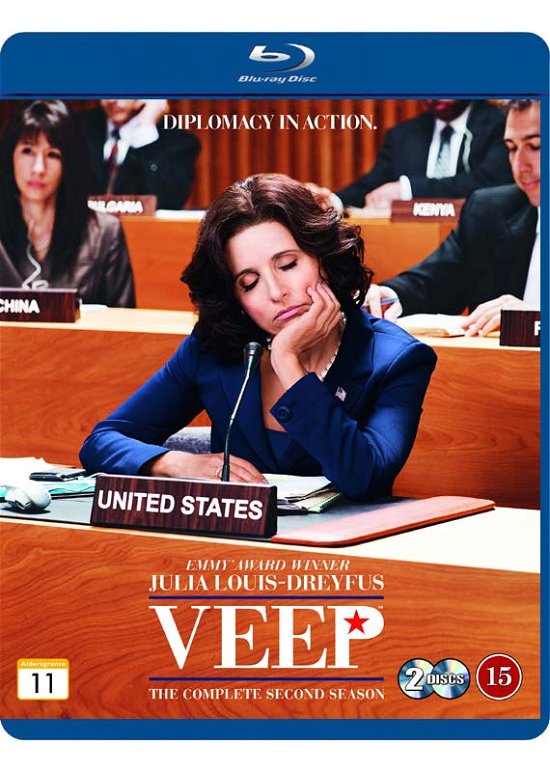 Cover for Hbo · Veep - Season 2 (Blu-Ray) [Standard edition] (2014)