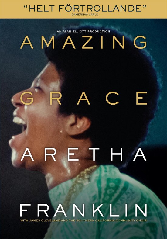 Cover for Aretha Franklin · Amazing Grace (DVD)