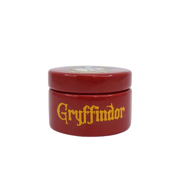 HARRY POTTER - Gryffindor - Ceramic Round Box - Harry Potter: Half Moon Bay - Merchandise -  - 5055453494628 - 