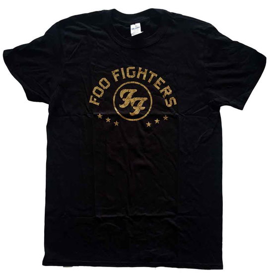 Foo Fighters Unisex T-Shirt: Arched Stars - Foo Fighters - Produtos -  - 5056012012628 - 