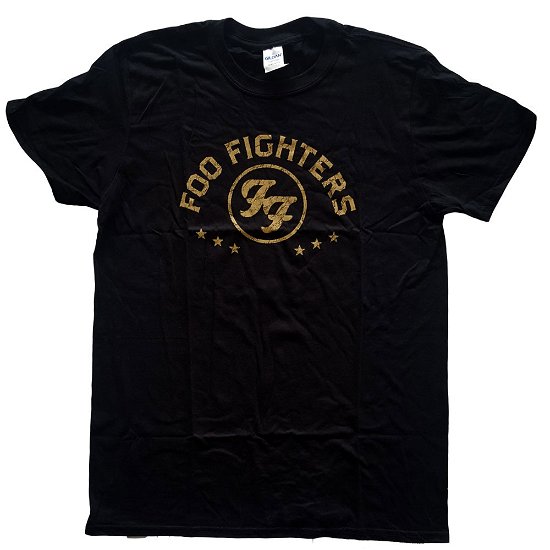 Cover for Foo Fighters · Foo Fighters Unisex T-Shirt: Arched Stars (T-shirt) [size S] [Black - Unisex edition]