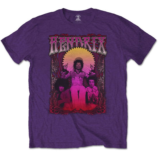Jimi Hendrix Unisex T-Shirt: Karl Ferris Wheel - The Jimi Hendrix Experience - Marchandise -  - 5056368621628 - 