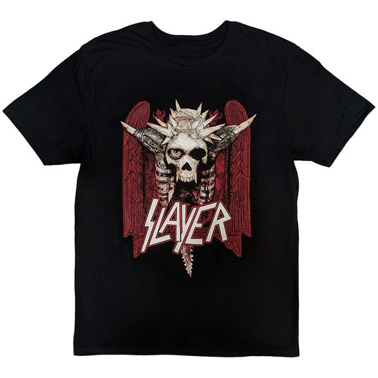 Slayer Unisex T-Shirt: Nailed Red - Slayer - Merchandise -  - 5056737201628 - September 15, 2023