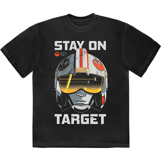Star Wars Unisex T-Shirt: Stay On Target - Star Wars - Gadżety -  - 5056737227628 - 