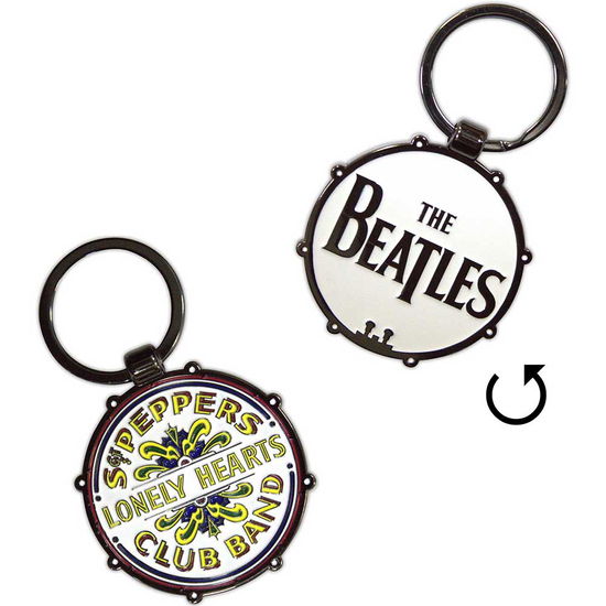 Cover for The Beatles · The Beatles Keychain: Drop T/Sgt Pepper Drum (Double Sided) (MERCH) (2024)