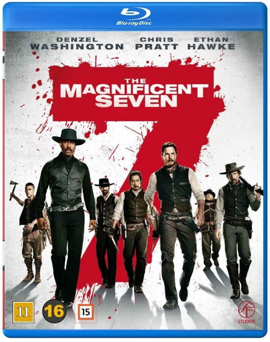 Cover for Denzel Washington / Chris Pratt / Ethan Hawke · The Magnificent Seven (Blu-ray) (2017)