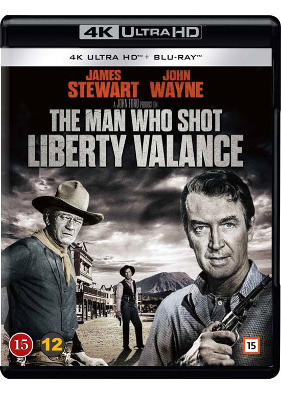 Cover for Man Who Shot Liberty Valance, the (4k+ (4K Ultra HD) (2022)