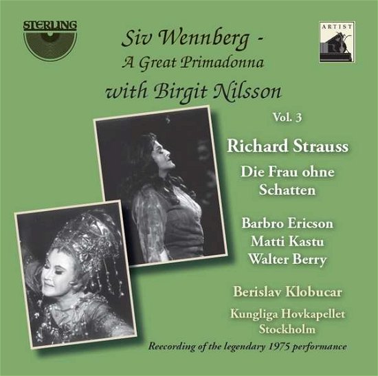 Siv Wennberg - a Great Primado - Strauss / Wennberg - Musiikki - STERLING - 7393338169628 - torstai 1. elokuuta 2013