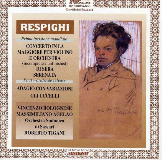 Cover for Respighi / Tigani · Concerto in a for Violin (CD) (1995)