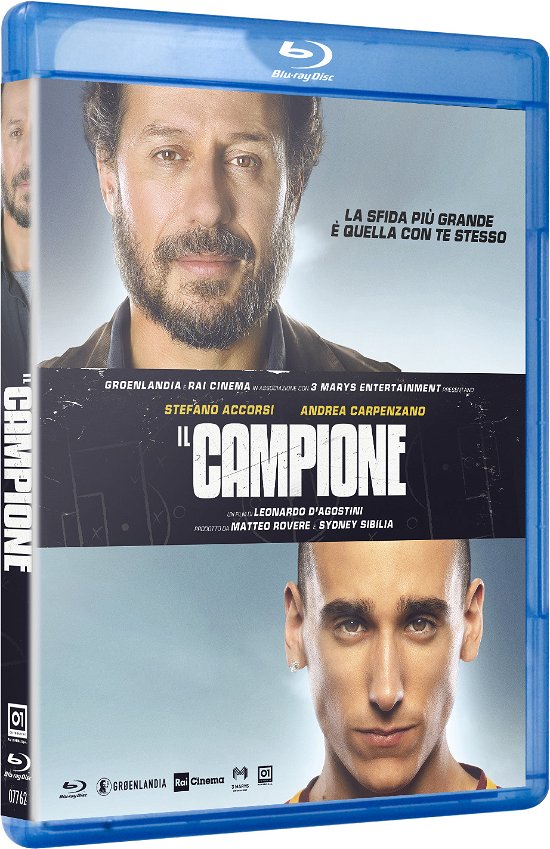 Cover for Andrea Carpenzano Stefano Accorsi · Campione (Il) (Blu-ray) (2019)