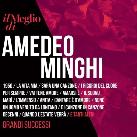 Cover for Minghi Amedeo · Il Meglio Di Amedeo Minghi - Grandi Successi (CD) (2016)