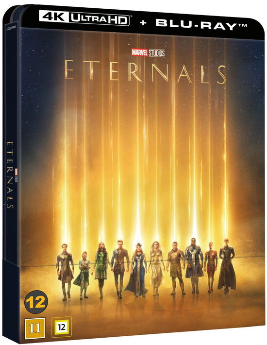 Cover for Chloe Zhao · Eternals (4K UHD + Blu-ray) [Limited Steelbook edition] (2022)