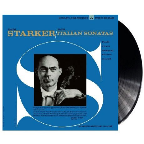 Cover for Janos Starker · Janos Starker Plays Italian Sonatas (LP) (2016)