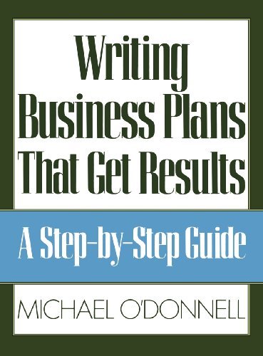 Cover for Odonnell · Writing Business Plans That Ge (Inbunden Bok) (1991)