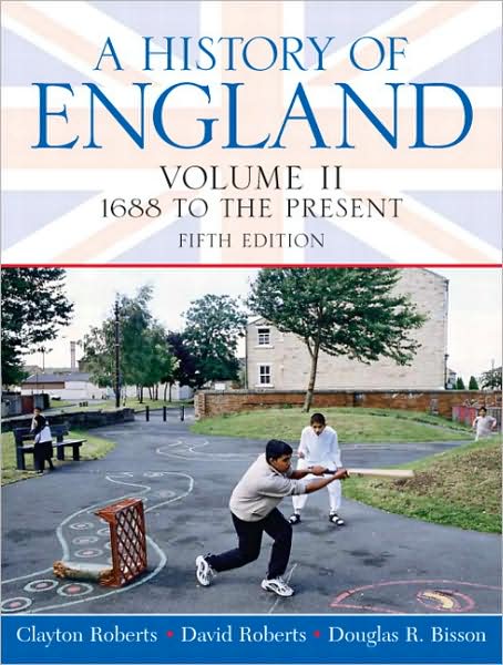 Cover for Clayton Roberts · A History of England, Volume 2 (Paperback Book) (2008)