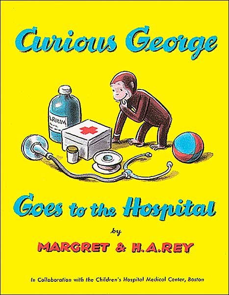 Cover for H. A.rey · Cgeorge Goes to the Hospital (Pocketbok) (1966)