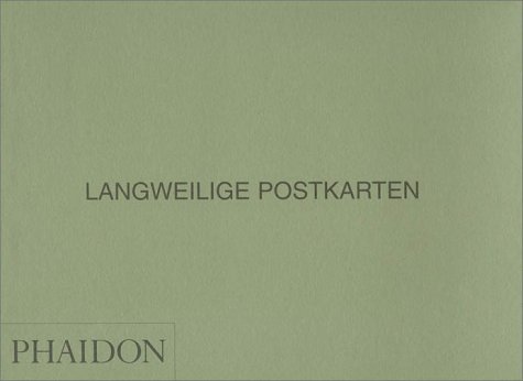 Cover for Martin Parr · Langweilige Postkarten (Gebundenes Buch) [First edition] (2001)