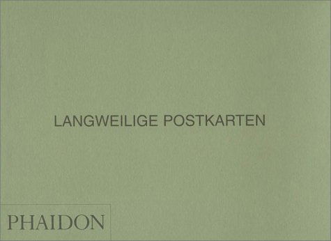 Cover for Martin Parr · Langweilige Postkarten (Hardcover bog) [First edition] (2001)