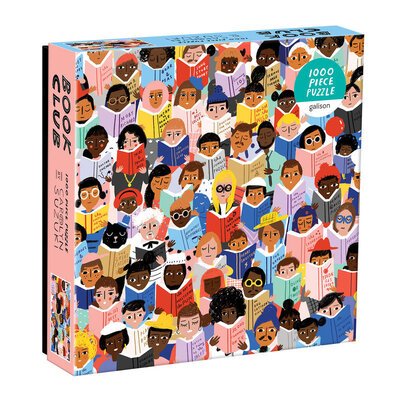 Book Club 1000 Piece Puzzle In a Square Box - Carolyn Suzuki Galison - Board game - Galison - 9780735362628 - February 5, 2020