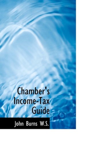 Cover for Richard Burns · Chamber's Income-tax Guide (Paperback Book) (2009)
