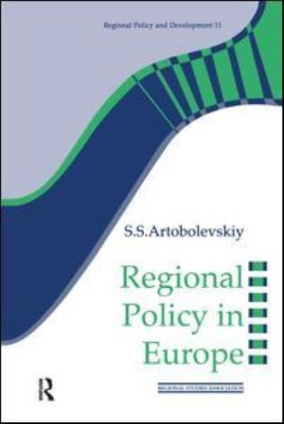 Cover for S.S Artobolevskiy · Regional Policy in Europe - Regions and Cities (Hardcover Book) (2017)