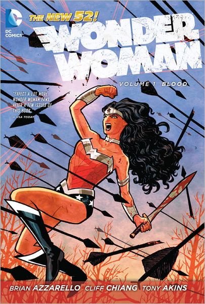 Cover for Brian Azzarello · Wonder Woman Vol. 1: Blood (The New 52) (Paperback Bog) (2013)