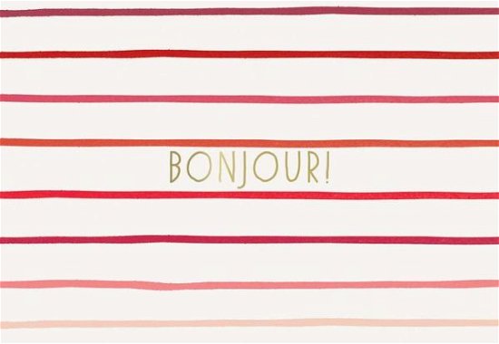 Paris Street Style Notecards: Bonjour! - Abrams Noterie - Książki - Abrams - 9781419720628 - 2 lutego 2016