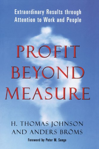 Cover for Anders Broms · Profit Beyond Measure (Paperback Book) (2008)