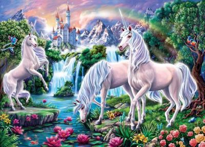 Puzzle Unicorn Paradise - Inc Peter Pauper Press - Jogo de tabuleiro - Peter Pauper Press - 9781441330628 - 2019