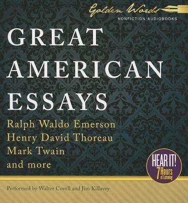 Cover for Ralph Waldo Emerson · Great American Essays (CD) (2012)