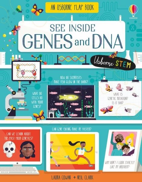 Cover for Alice James · See Inside Genes and DNA - See Inside (Board book) (2023)