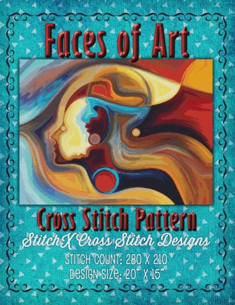 Cover for Tracy Warrington · Faces of Art Cross Stitch Pattern (Paperback Book) (2015)